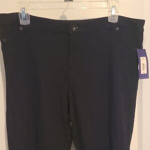 Apt. 9 Classic Black Trousers